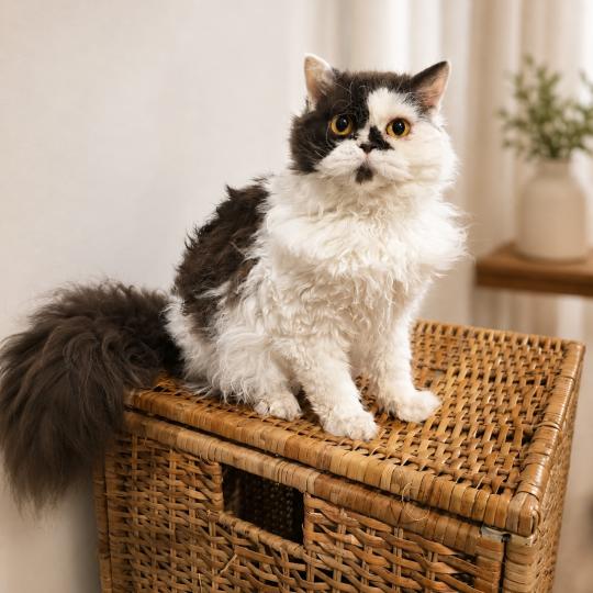 Ariane Femelle Selkirk Rex Longhair